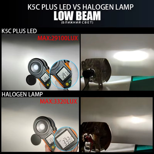140W K5C plus H7 H11 H1 H4 Led Headlight Bulb 4300K LED HB3 HB4 Double Copper Tube Led Light Kit for Car 12V 2PCS